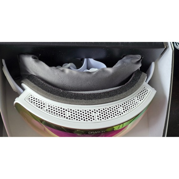 Dragon X2s Snow Goggles Whiteout Lumalens Pink Ion + Bonus Lens Swiftlock NEW - Picture 5 of 6